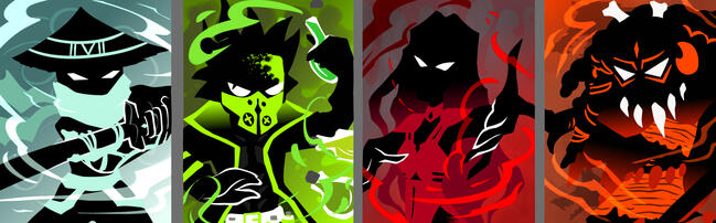 Тайтл-карды для игровых персонажей / Title cards for the playable characters