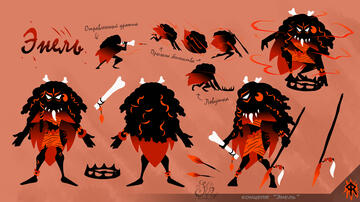 Концепт игрового персонажа / A playable character concept